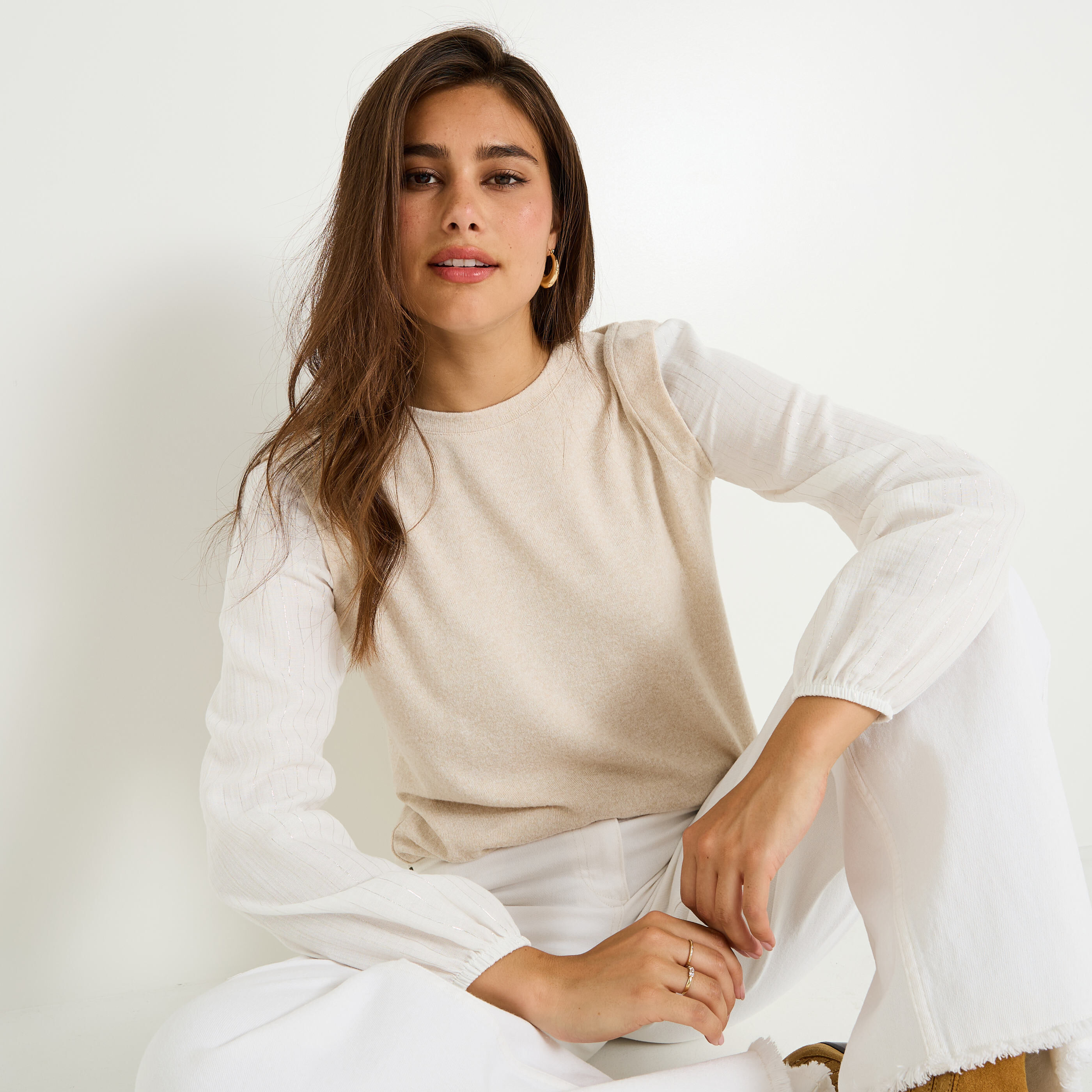 T-shirt manches longues femme