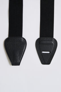 Ceinture large élastiquée femme