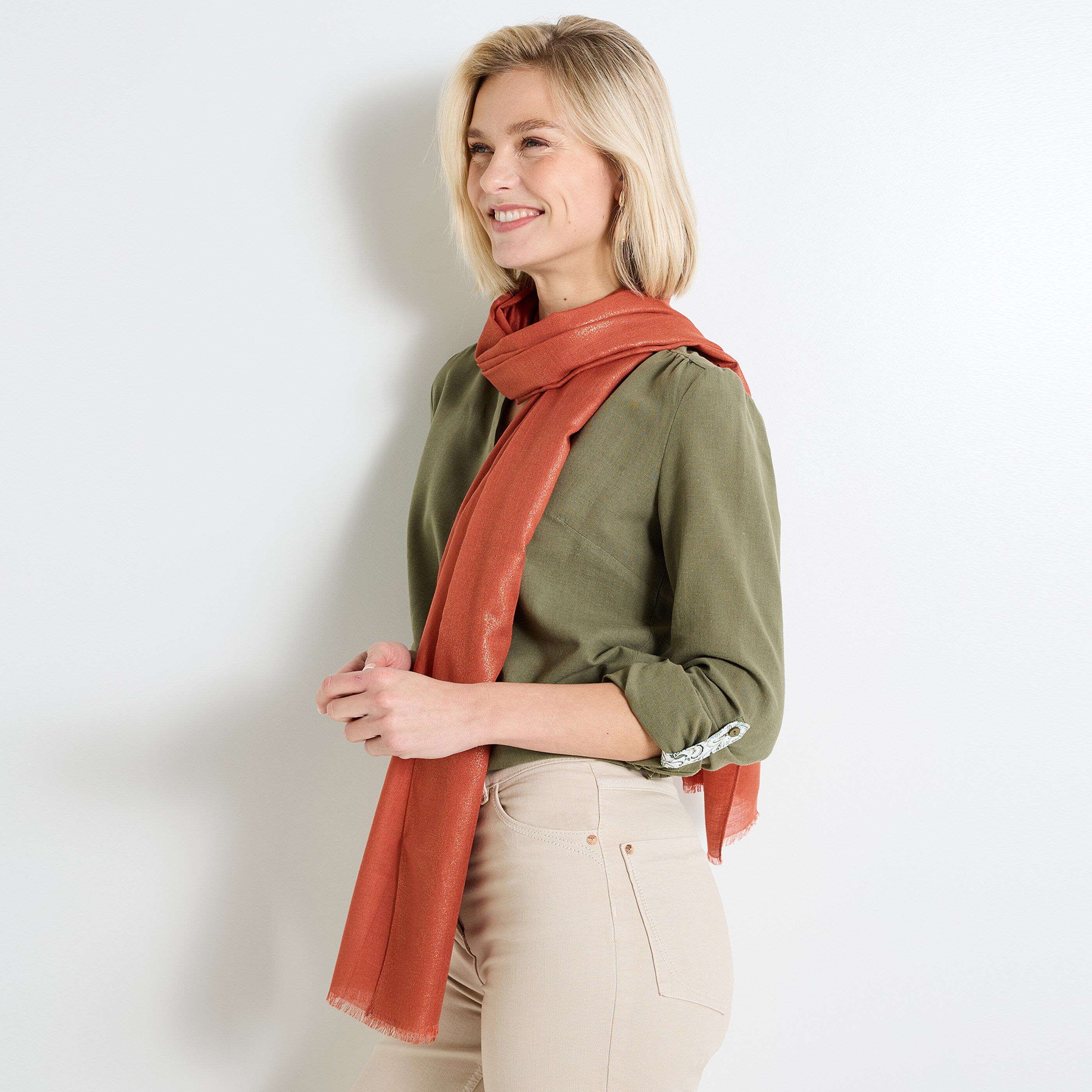 Etole longue unie femme