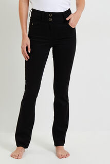 Jean droit taille haute ROME femme