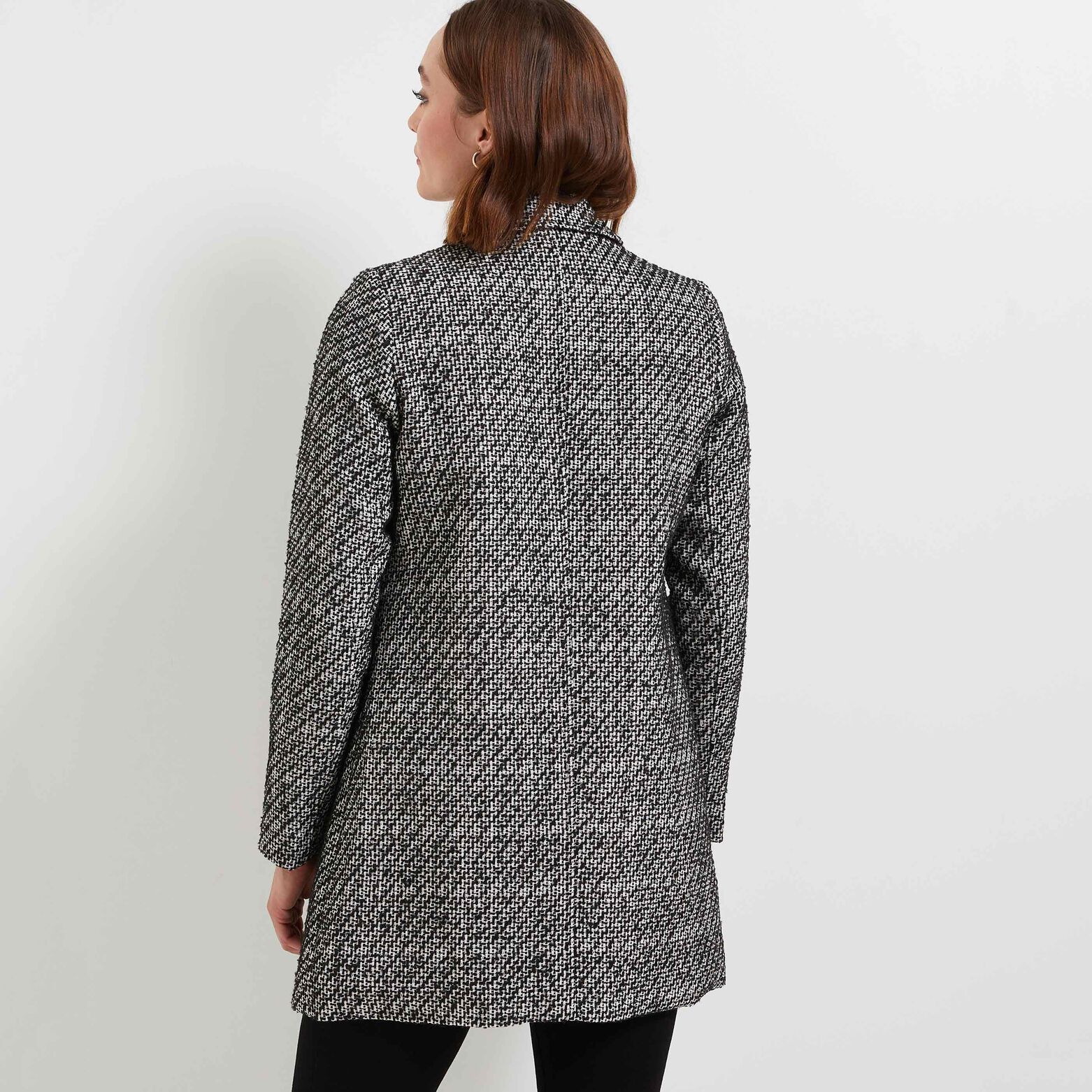 Manteau tweedé