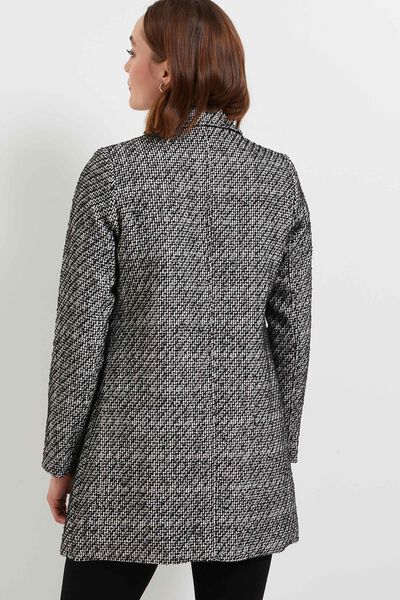 Manteau tweedé