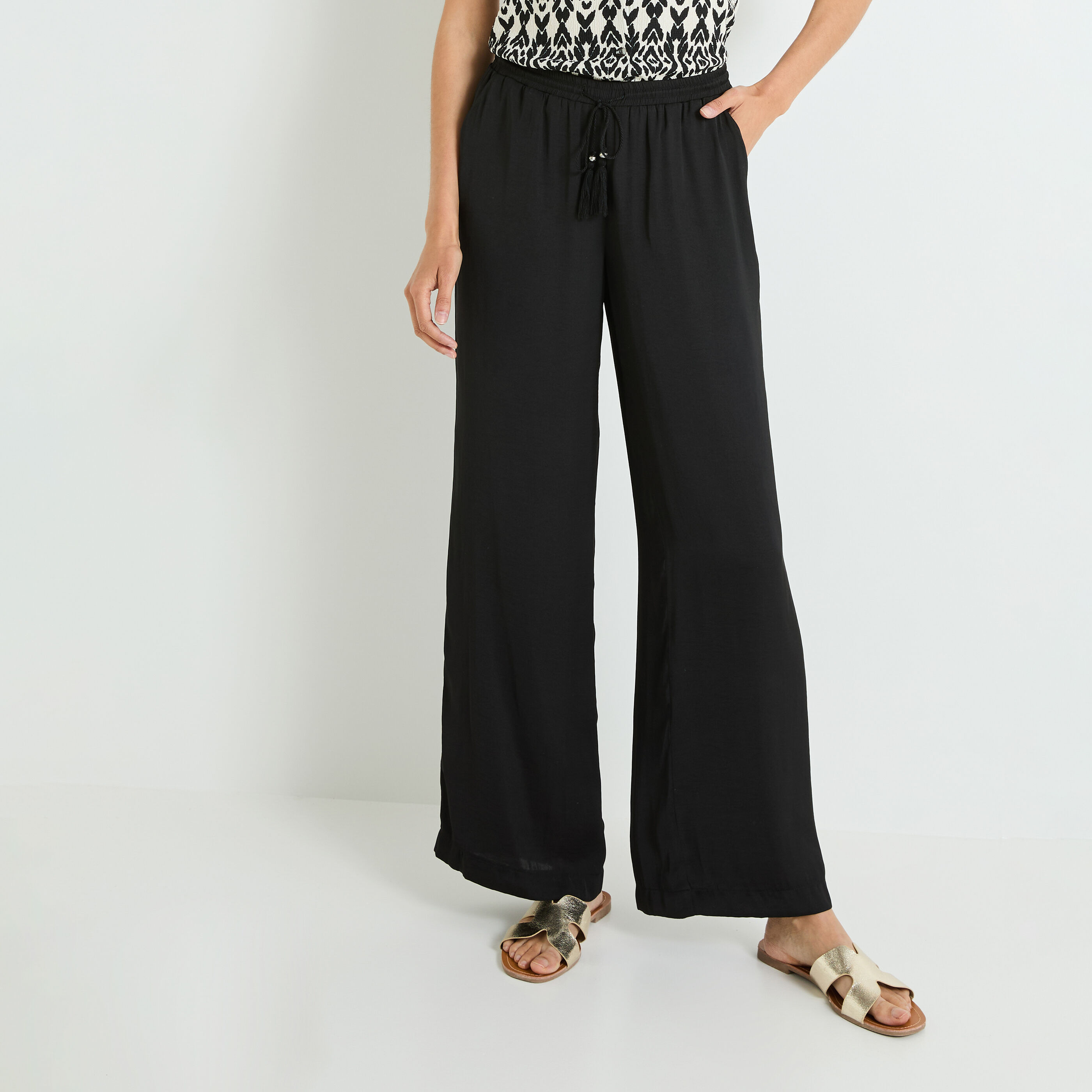 Pantalon fluide grain de malice sale