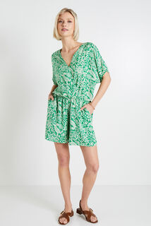 Combishort imprimée femme