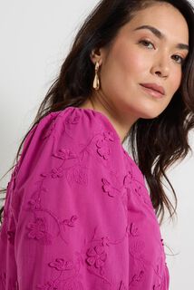 Blouse brodée femme