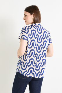 Chemise imprimée femme