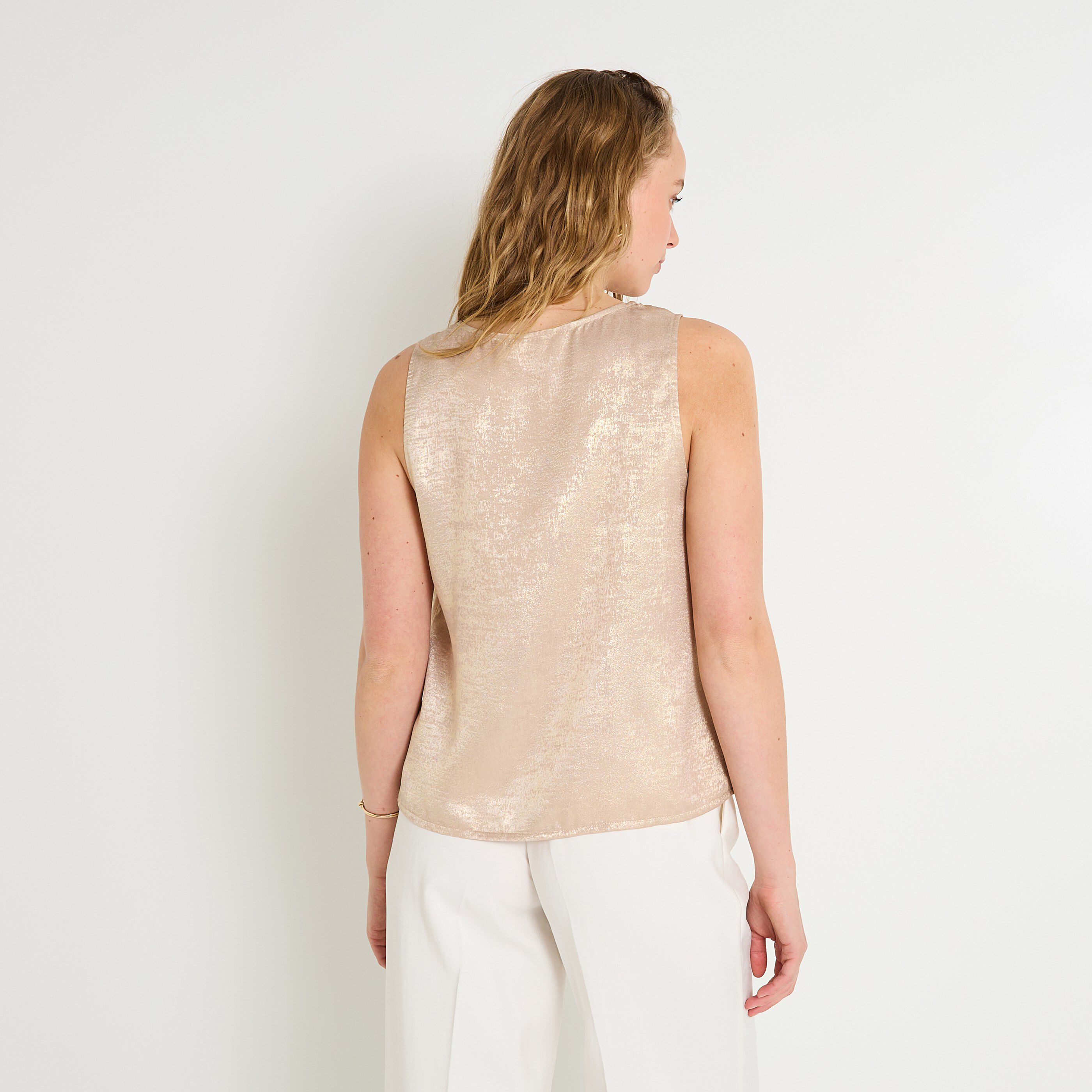 Top sans manches femme