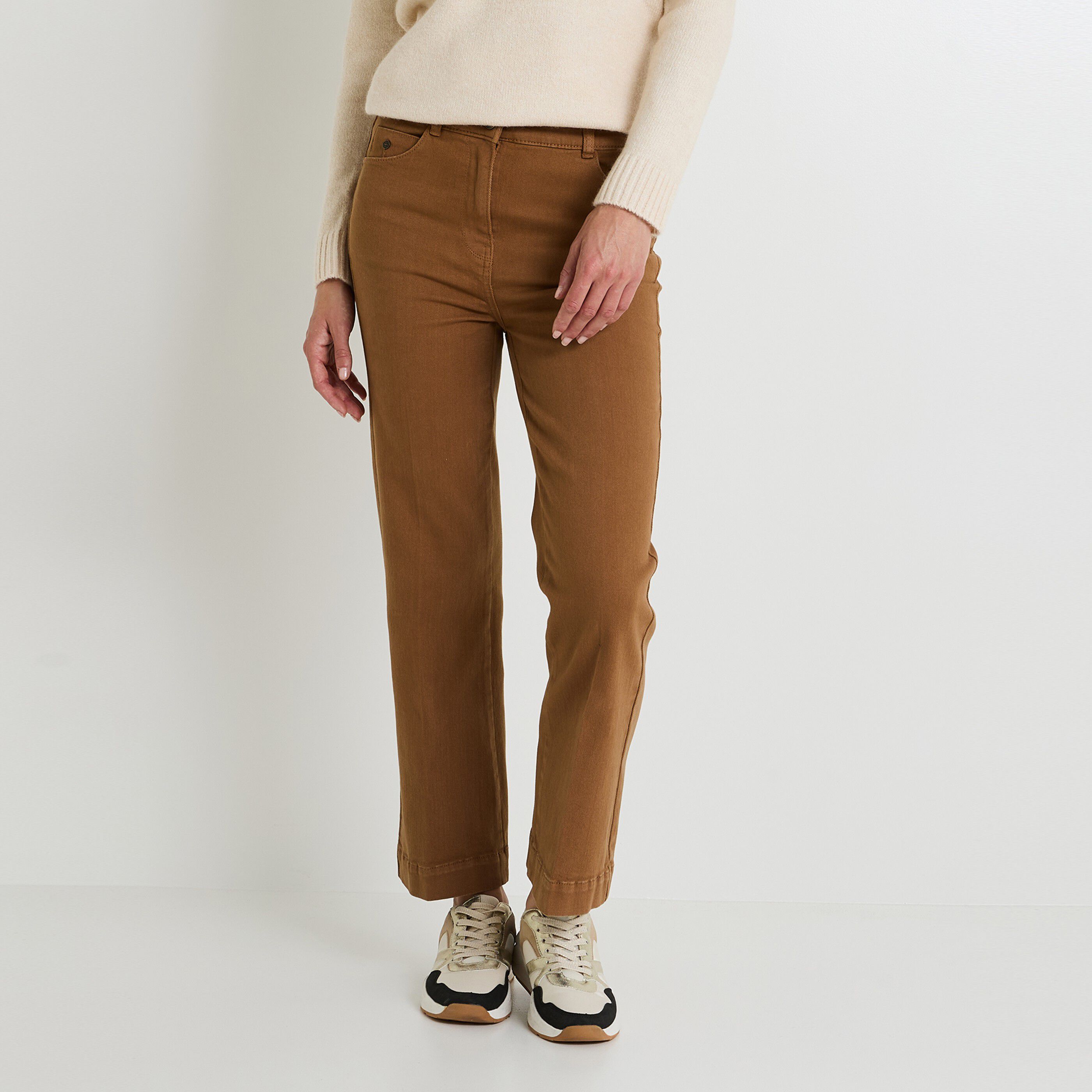 Jean bootcut MENTON femme CAMEL Graindemalice