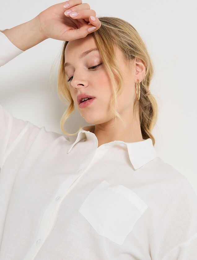 Chemise oversize femme
