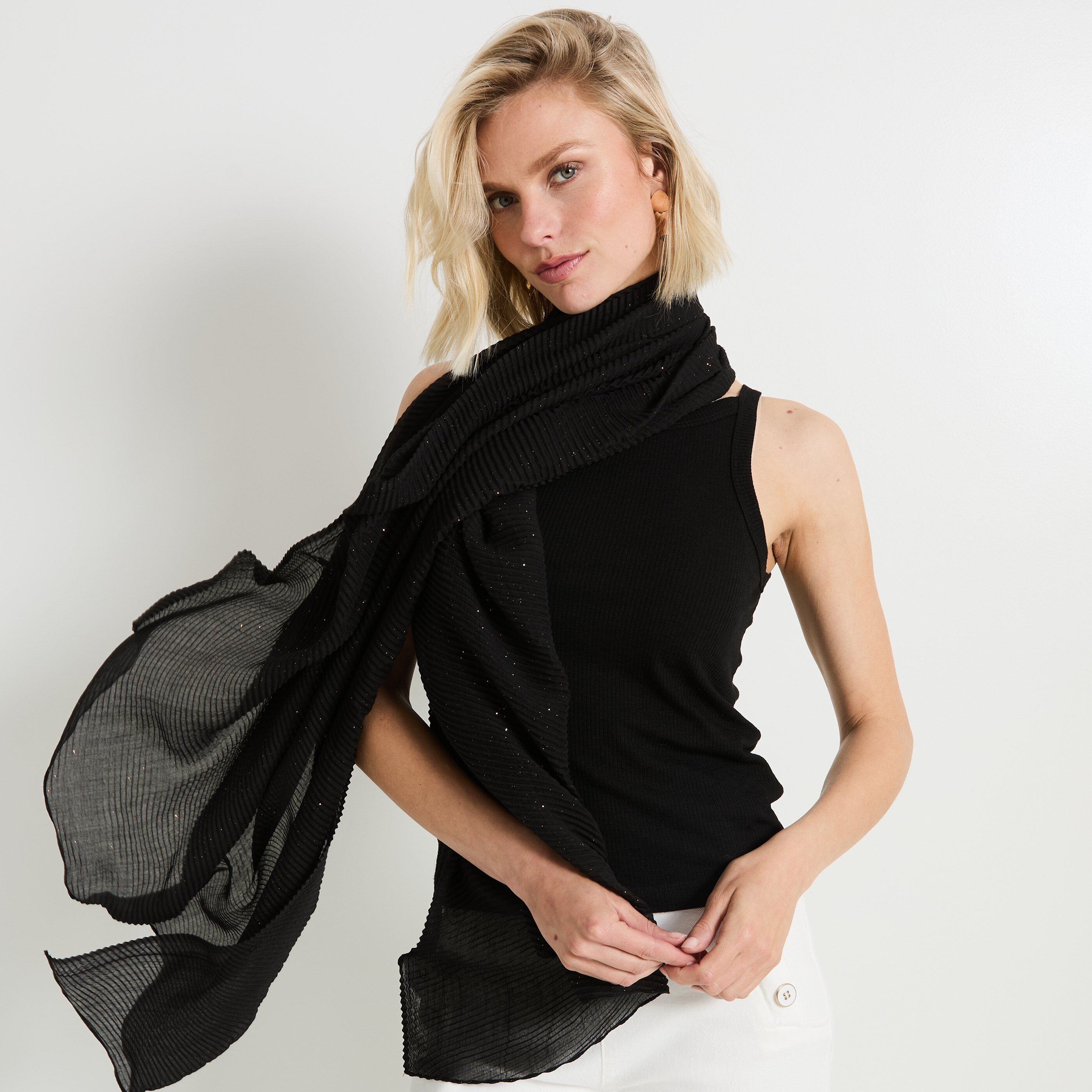 Etole unie paillet&eacute;e femme