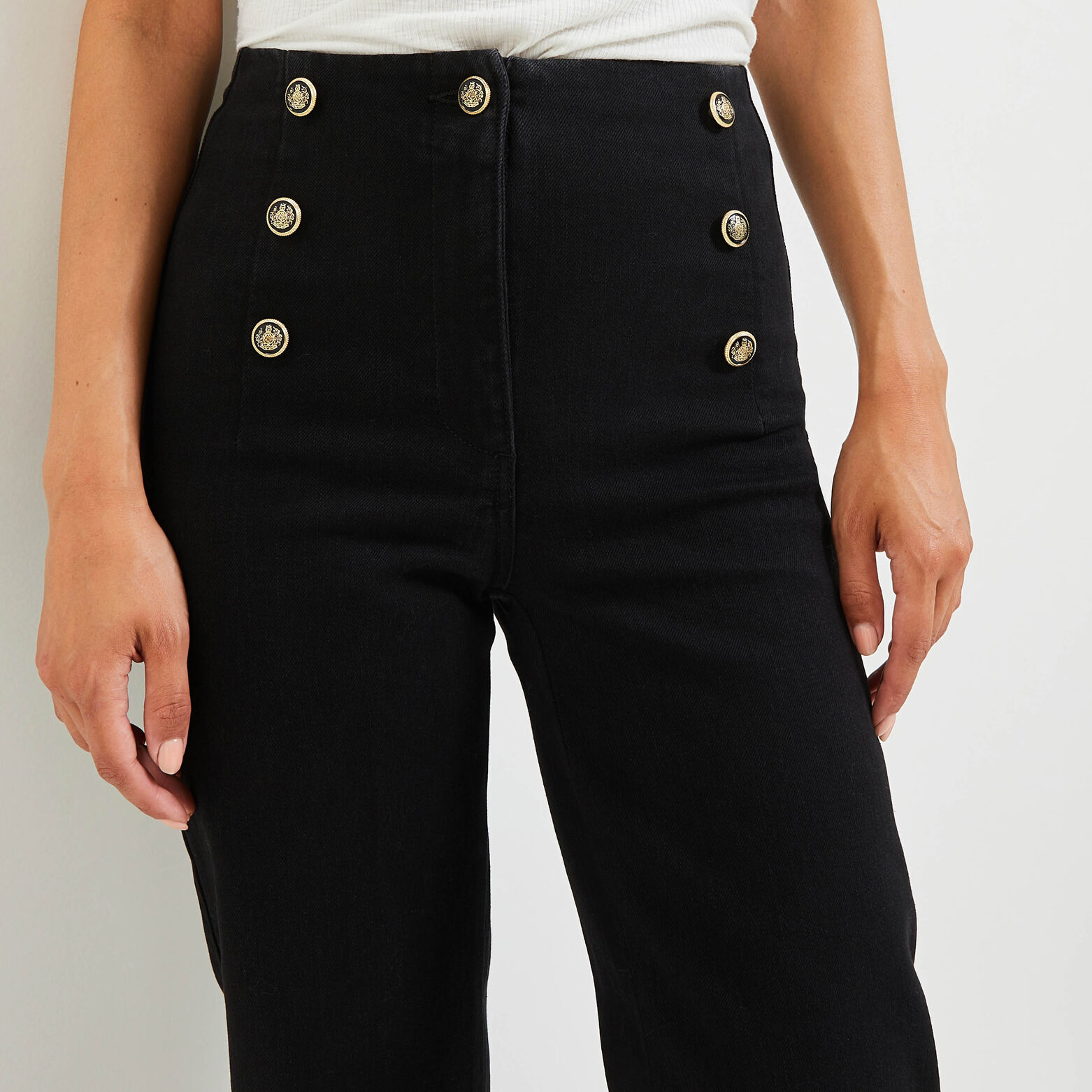 Jean flare femme