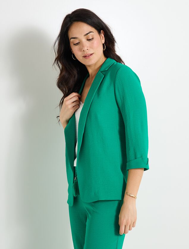 Veste blazer fluide femme