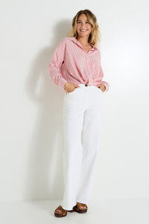 Chemise rayée fluide femme