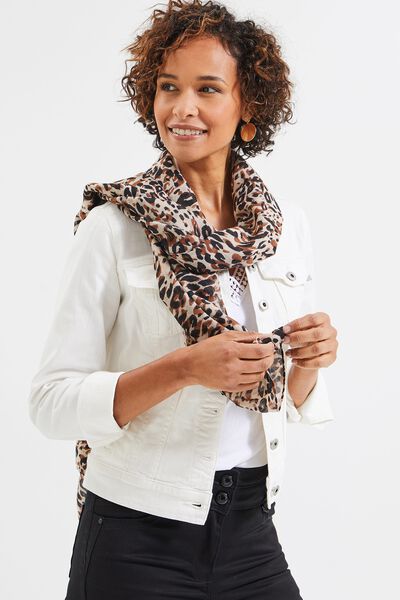 Etole imprimée femme