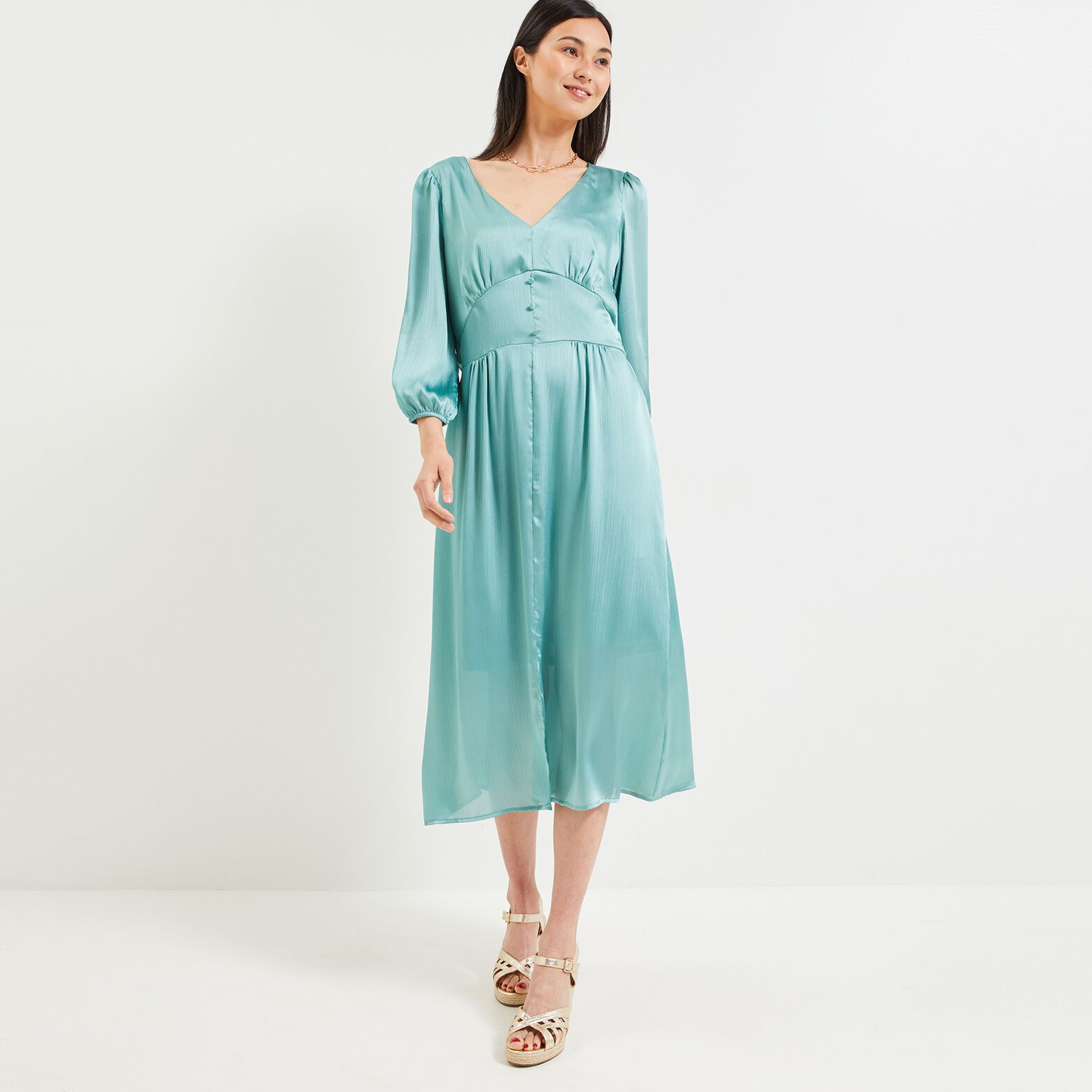 Robe longue habillée femme