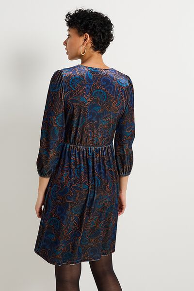 Robe velours femme