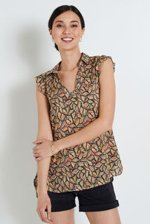 Blouse imprimée femme