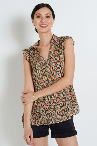 Blouse imprimée femme