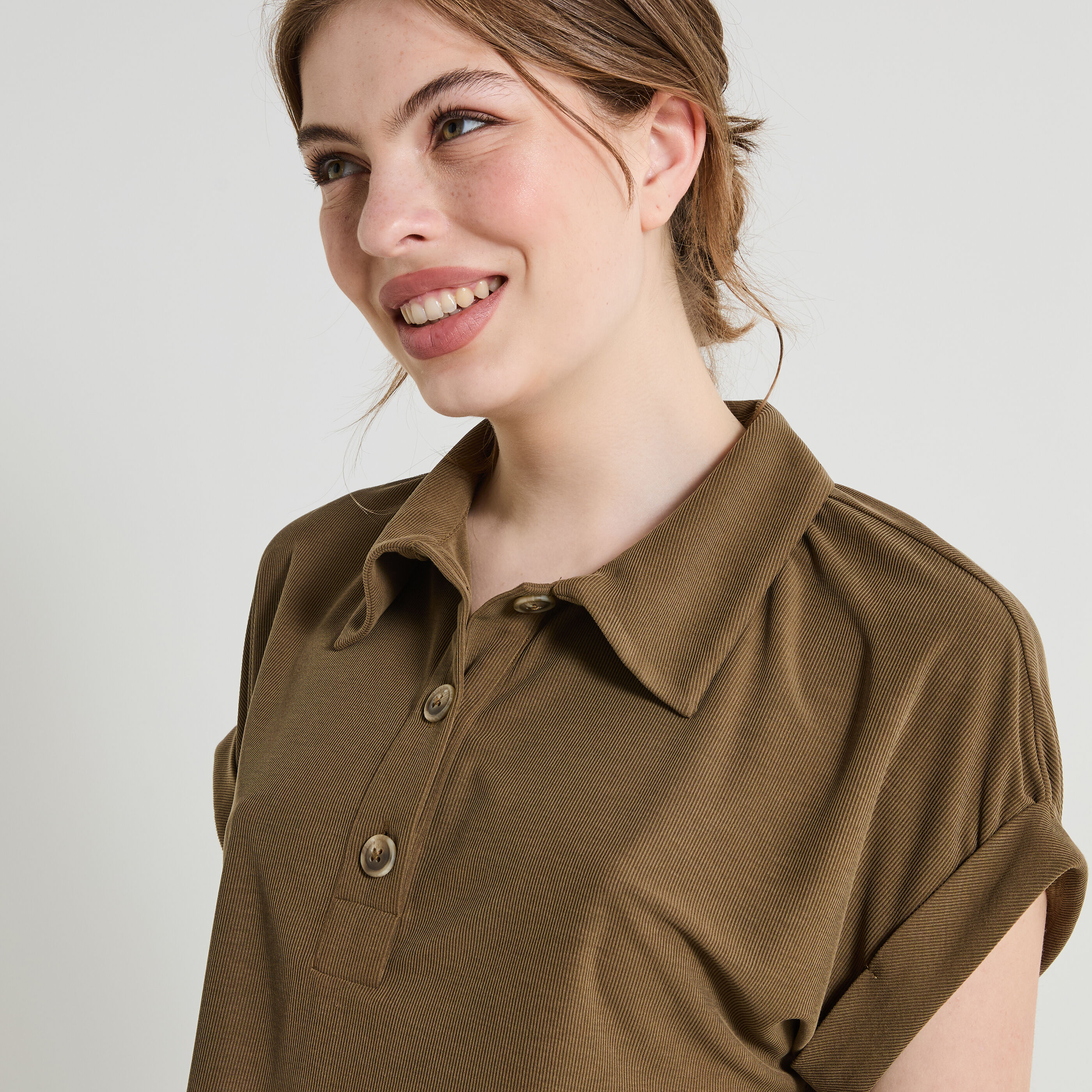 Robe en maille femme