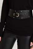 Ceinture large élastiquée femme
