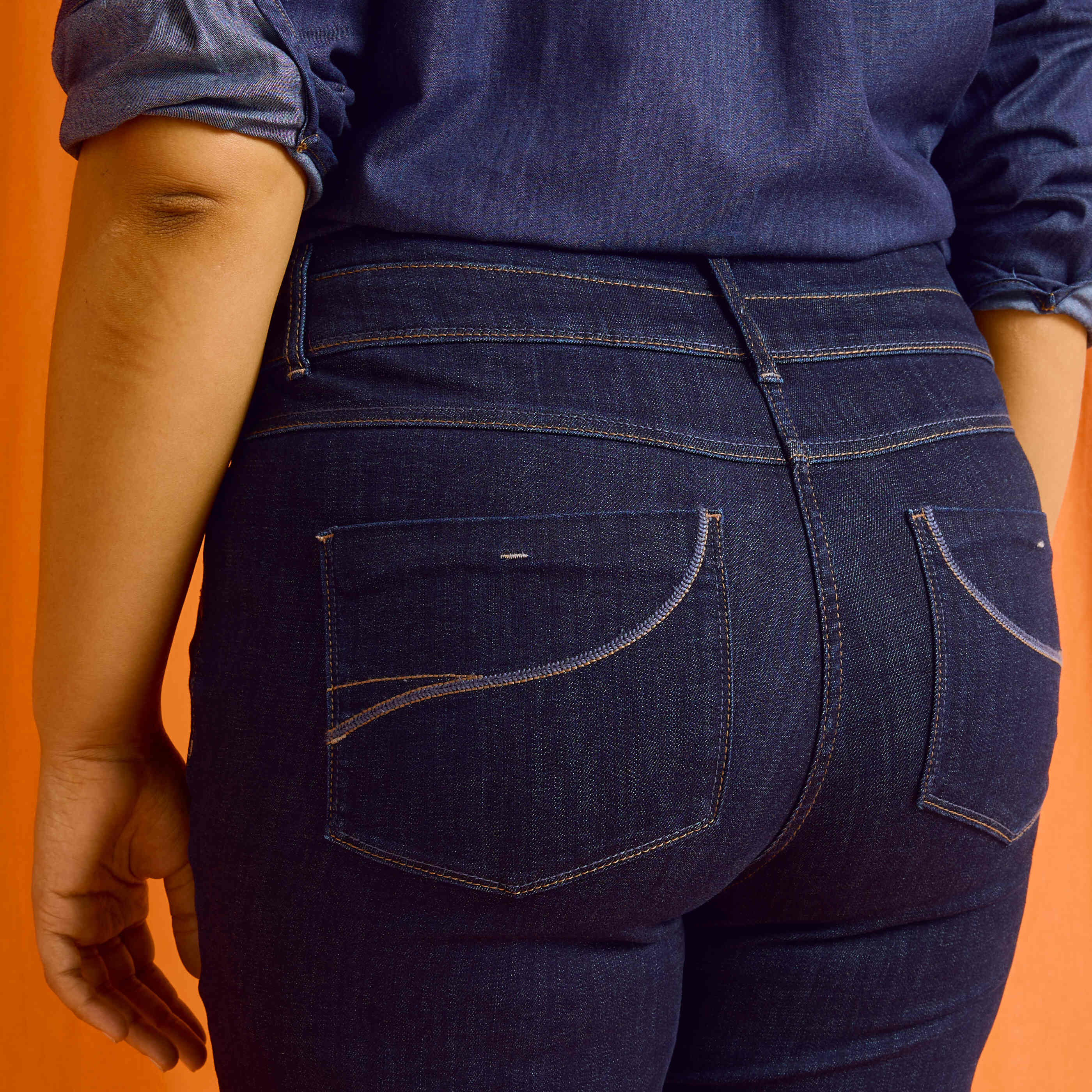 Jean raccourci HANOI R02 femme