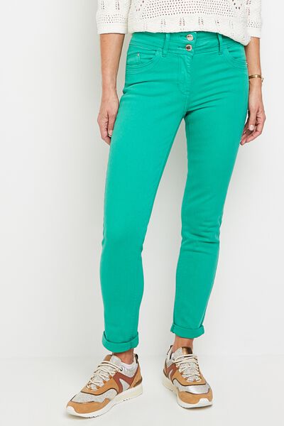 Denim couleur taille haute FIGARI femme