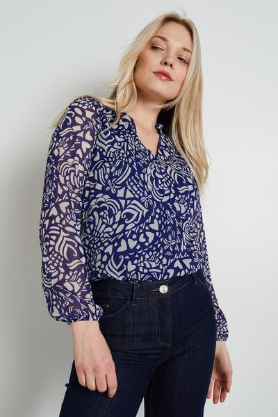 Blouse imprimée femme