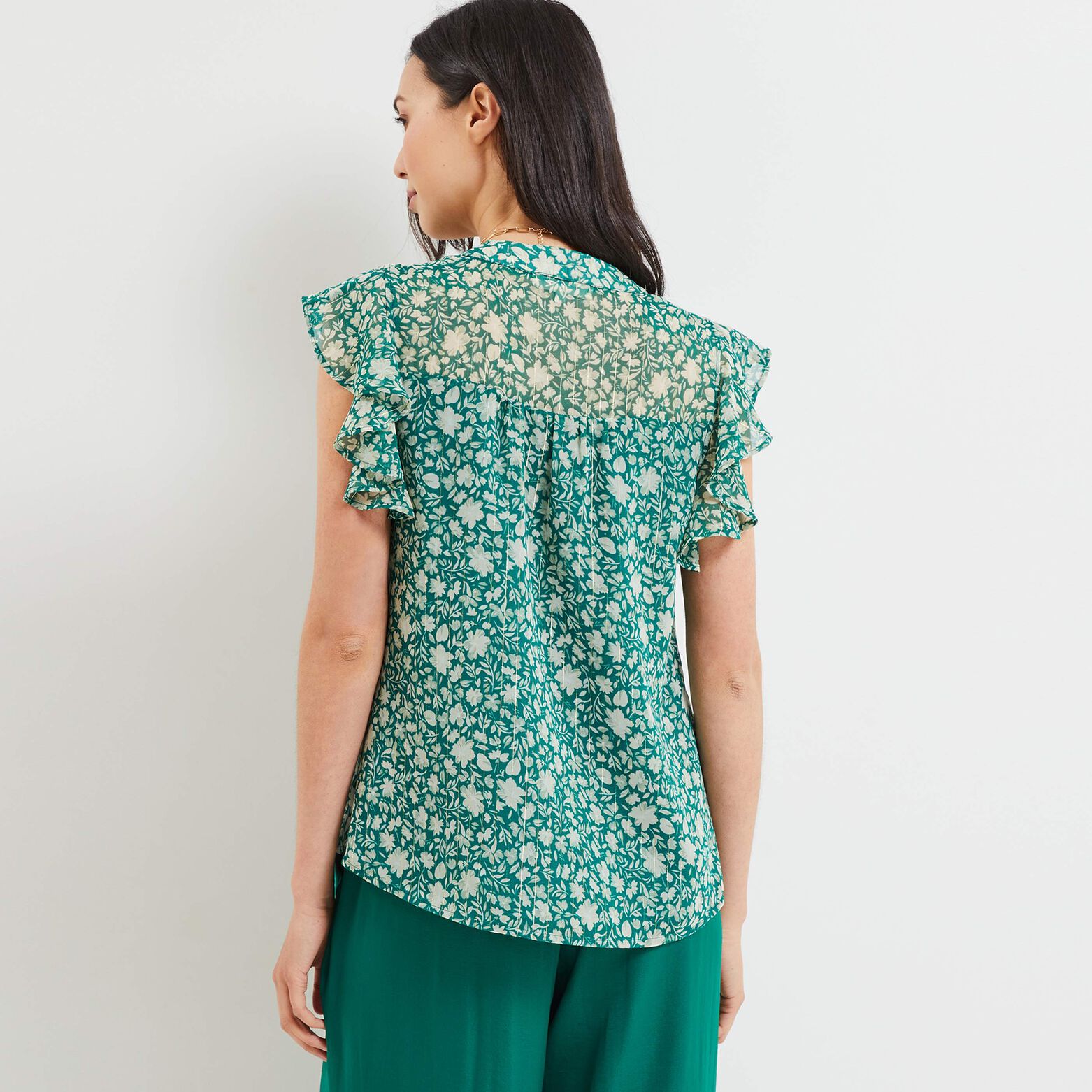 Blouse imprimée femme