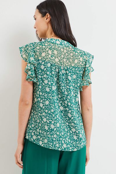 Blouse imprimée femme