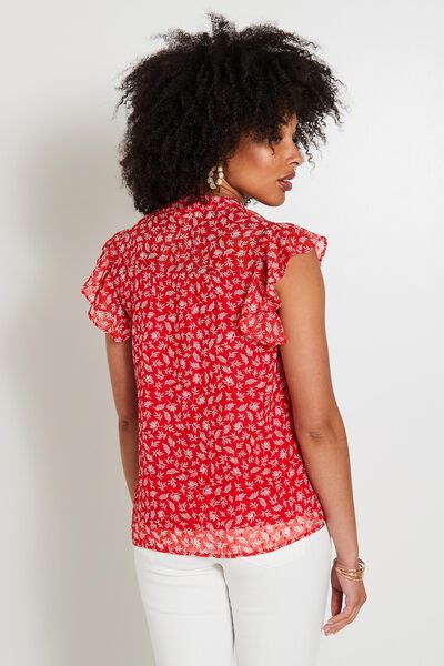 Blouse imprimée femme