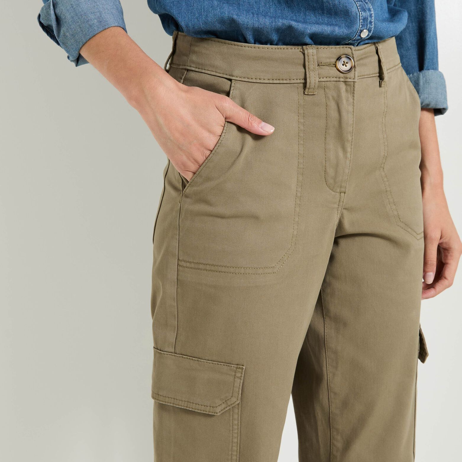 Jean cargo ASPEN femme