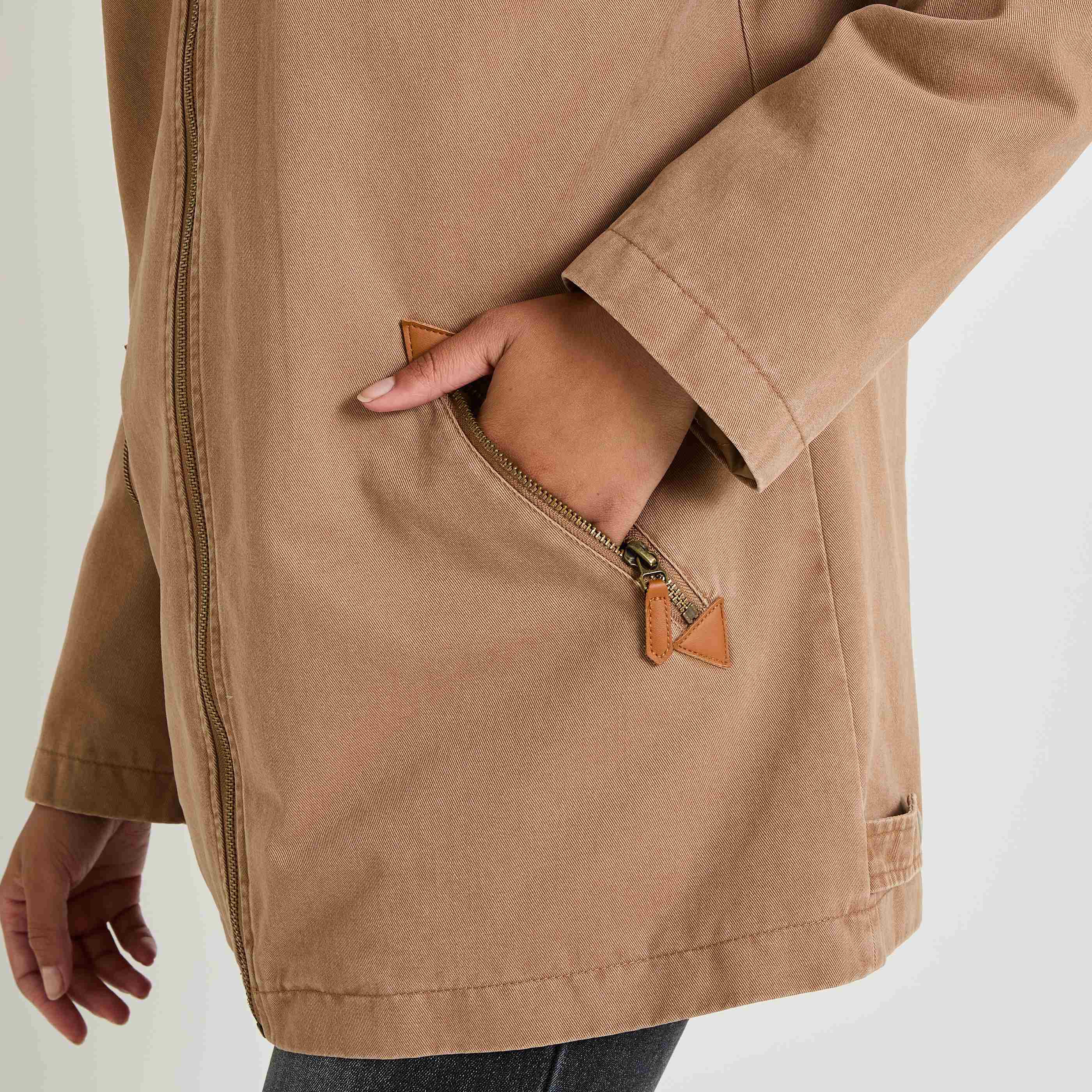 Parka &agrave; capuche femme