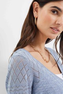 Gilet ajouré femme