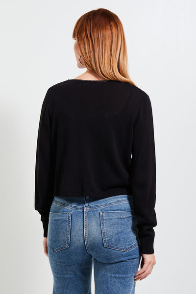 Gilet court femme