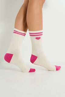 Lot de 2 paires de chaussettes femme