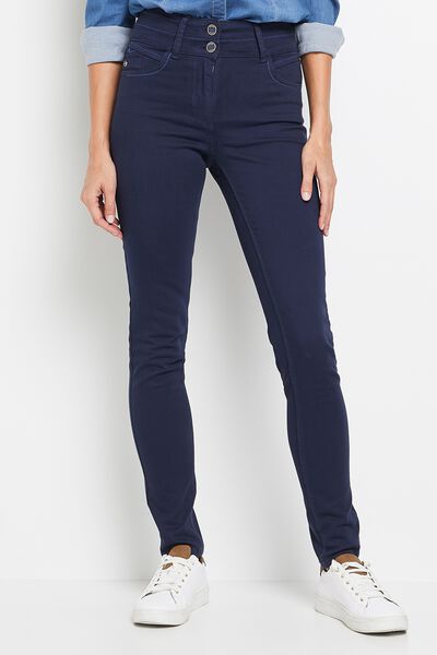 Jean slim taille haute BOSTON femme
