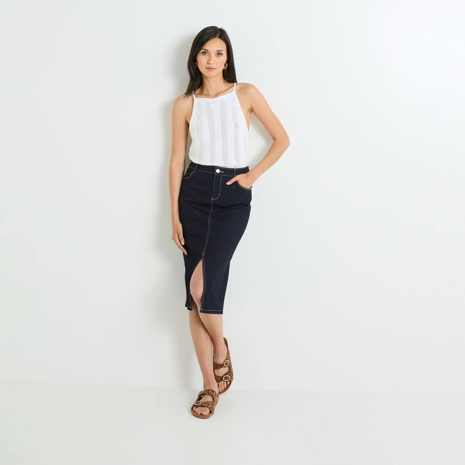 Débardeur crochet femme