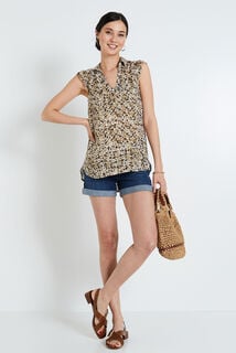 Blouse imprimée femme