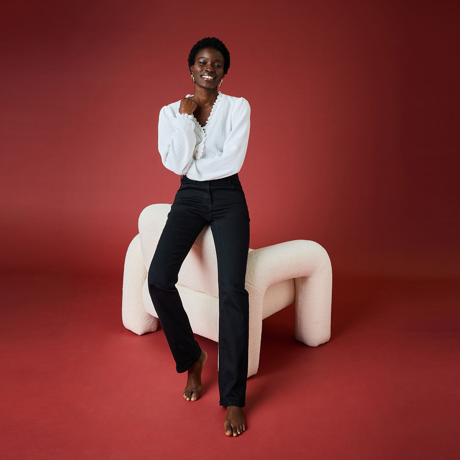 Jean droit ROME D02 femme