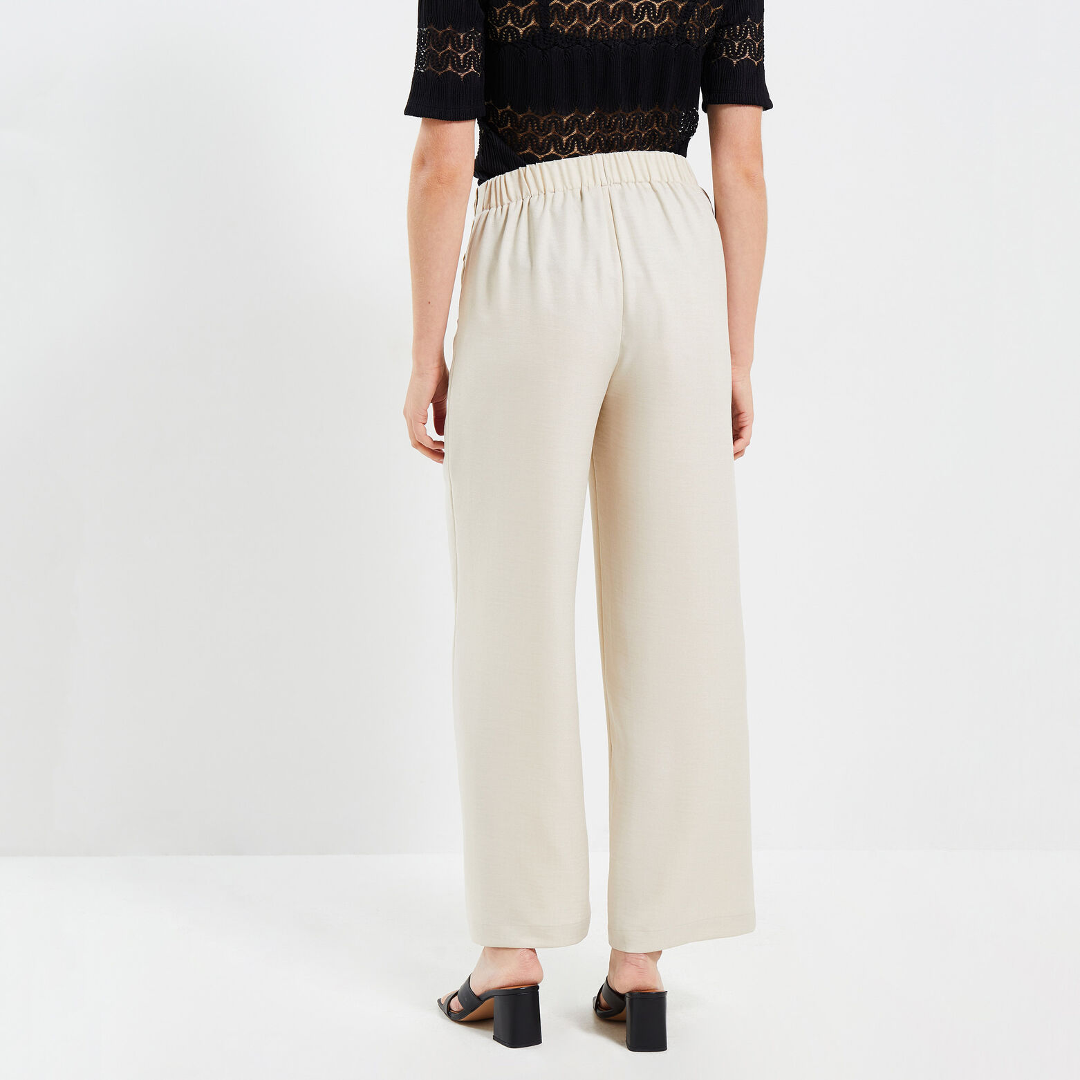 Pantalon large femme