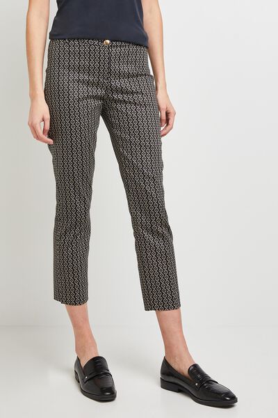 Pantalon raccourci femme