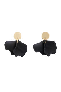 Boucles d'oreilles pétales en coating