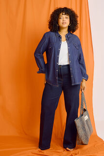 Chemise en jean femme