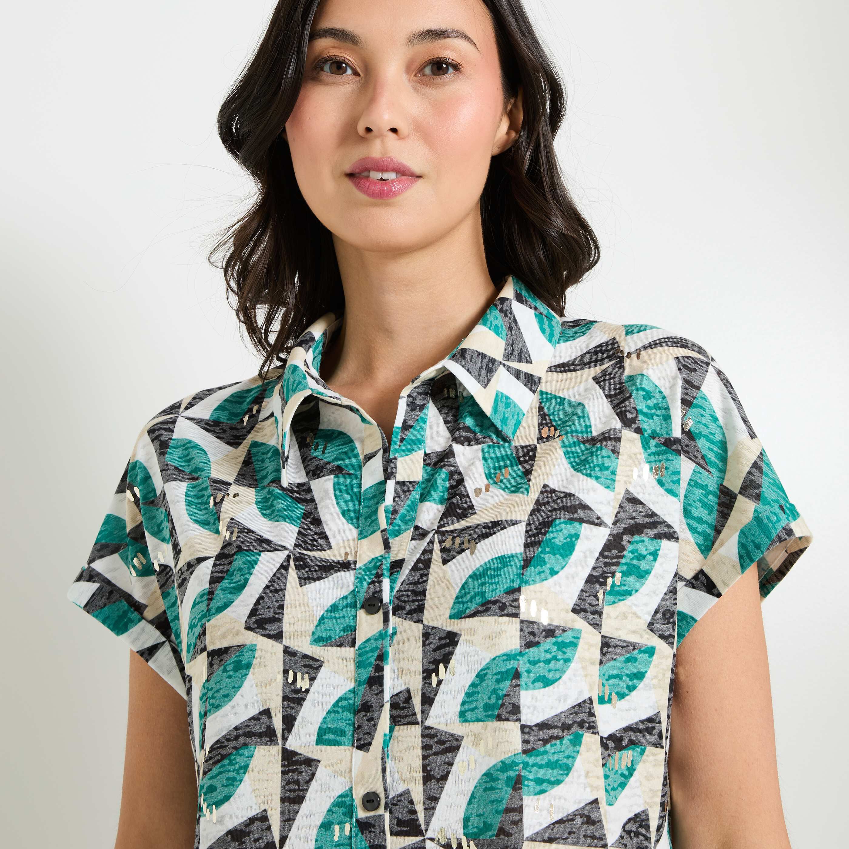 Tshirt imprim&eacute; femme