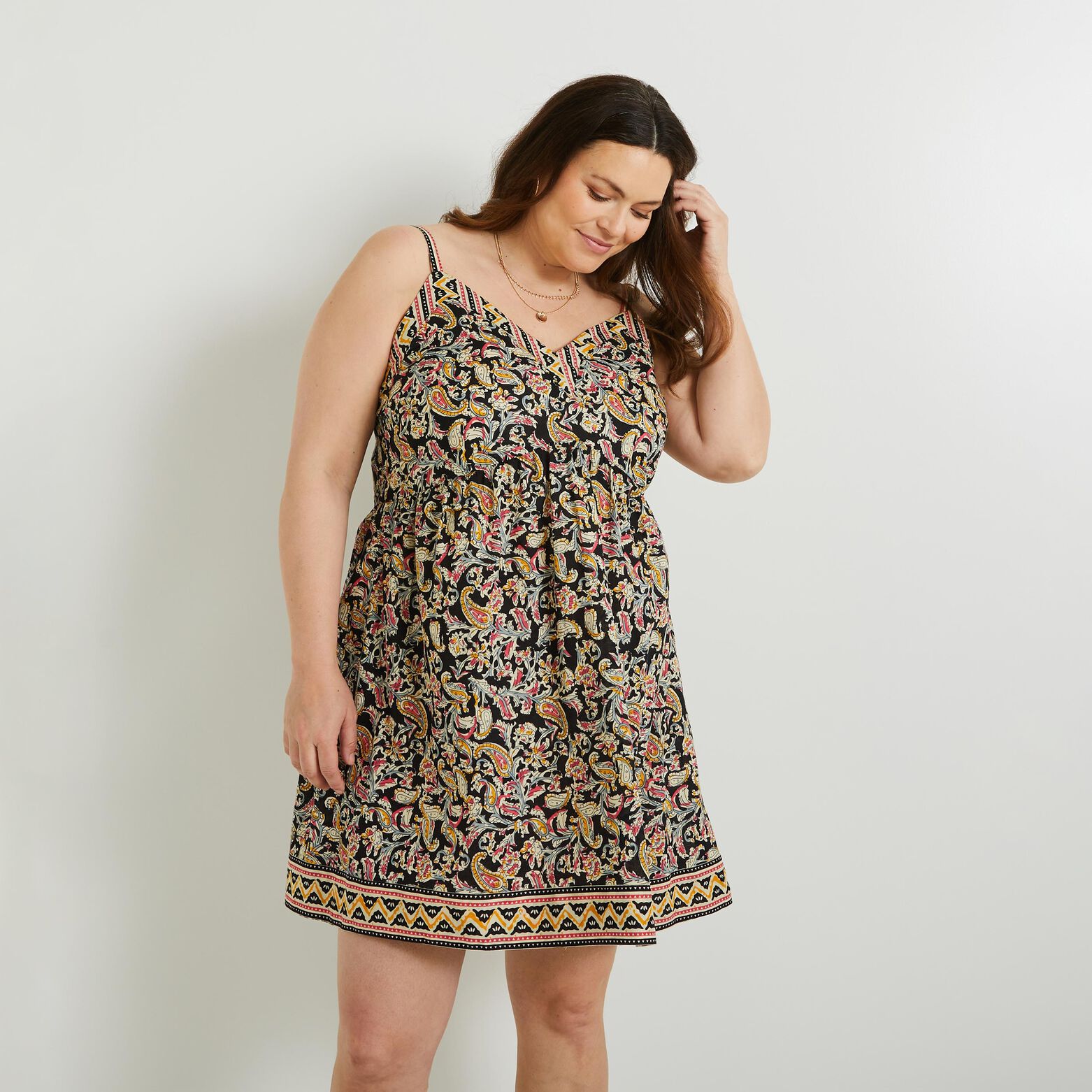 Robe imprimée femme