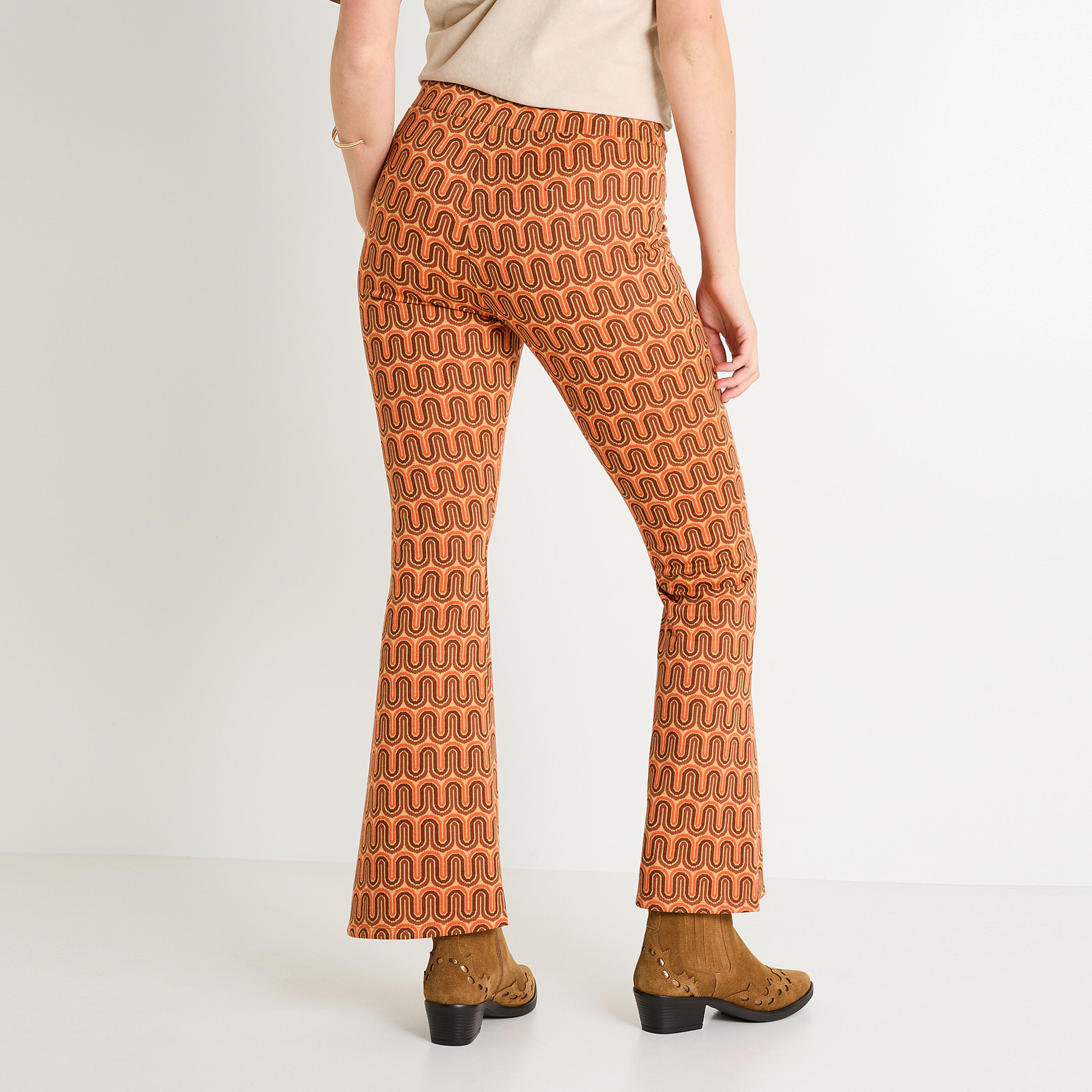 Pantalon en maille femme