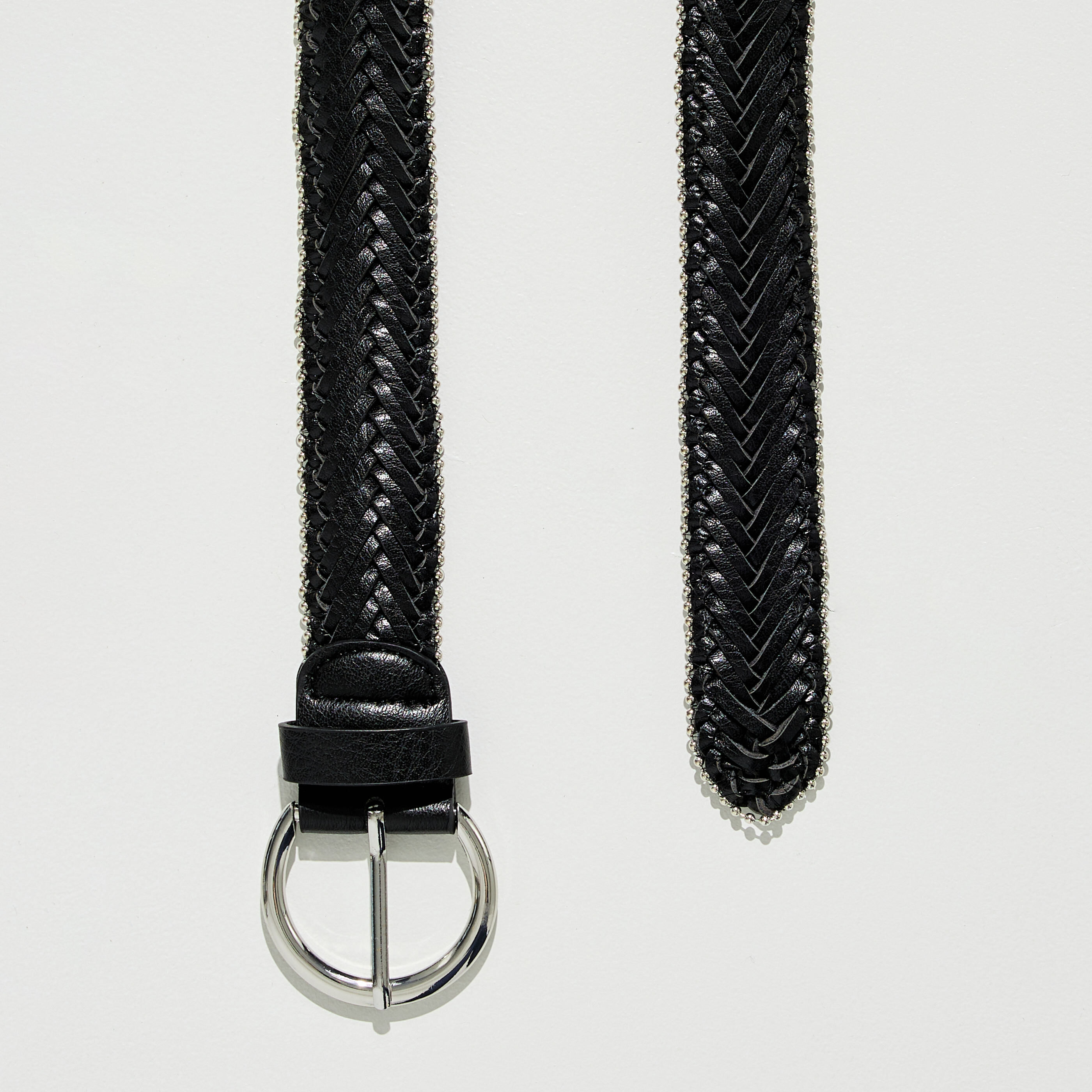 Ceinture tress&eacute;e femme
