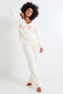 Pull fluffy homewear femme