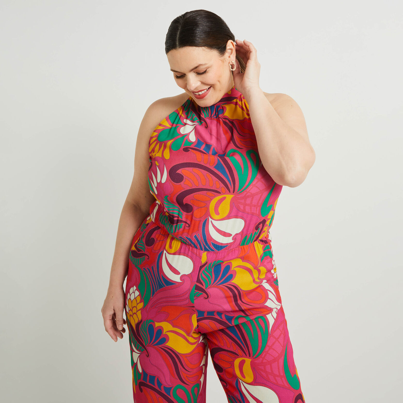 Combinaison imprimée femme