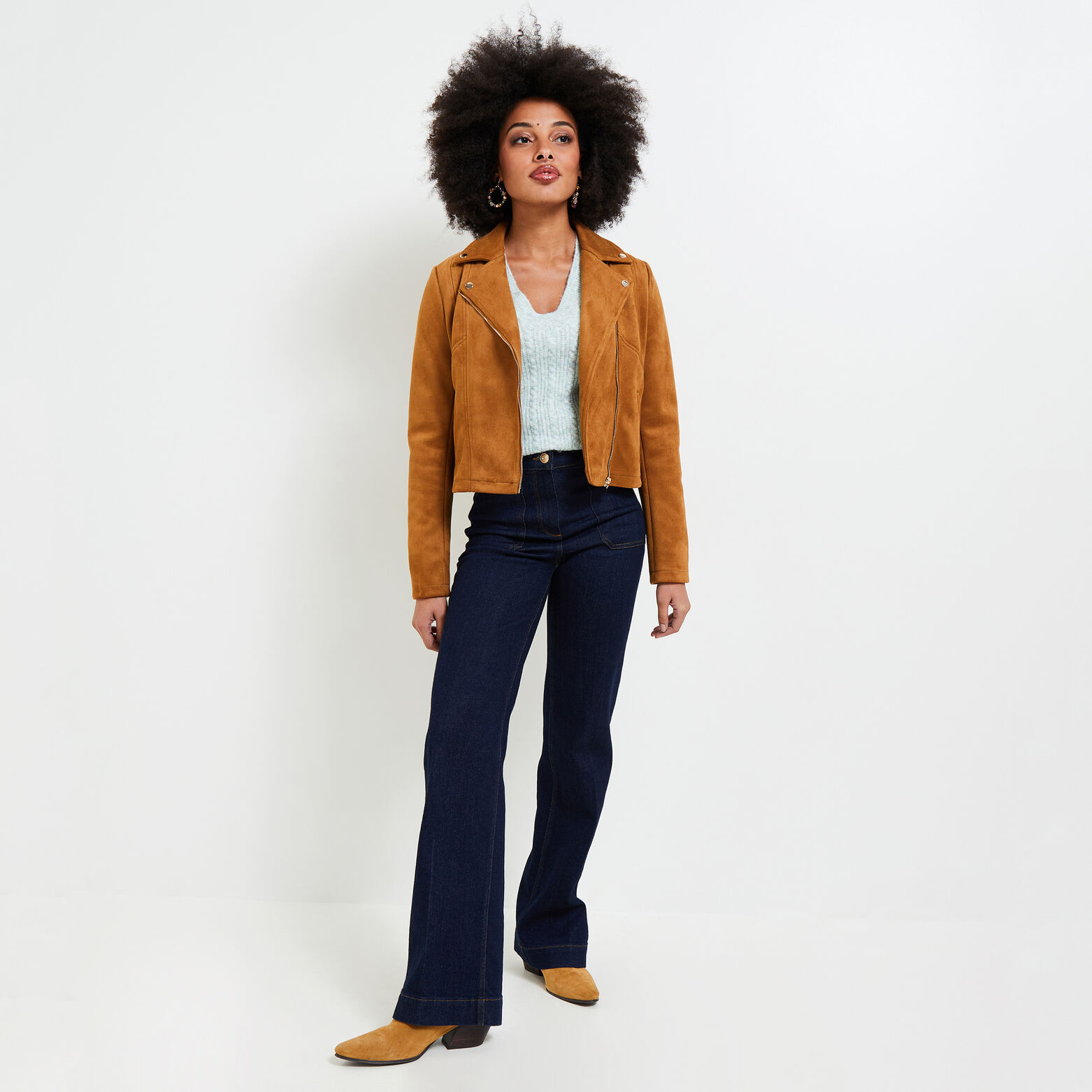 Pull torsadé femme